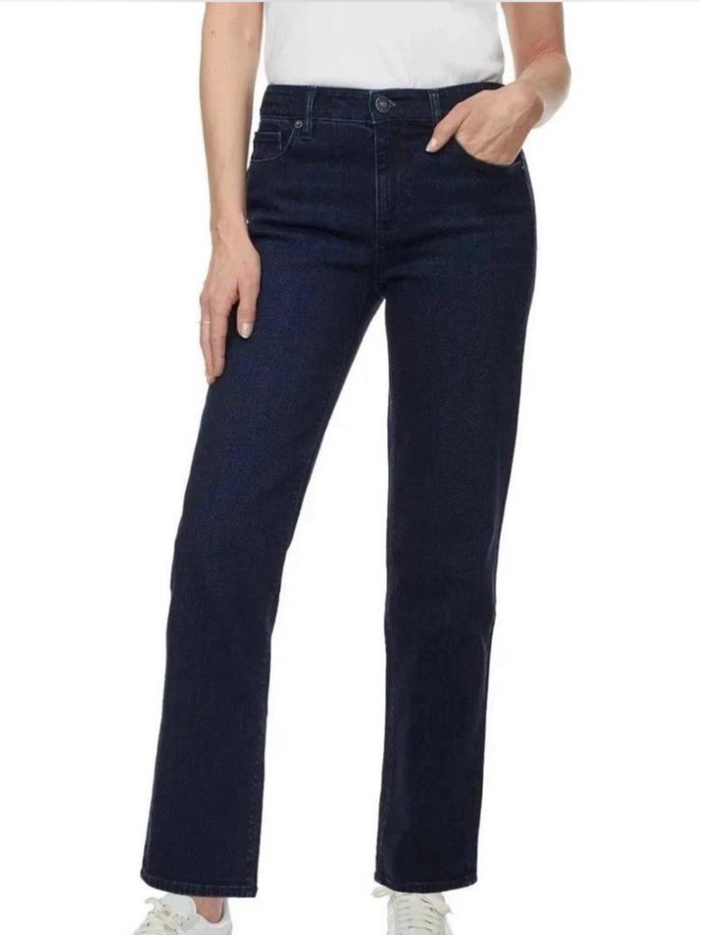Hudson‎ Straight Leg Ankle Dark Blue Denim Jeans